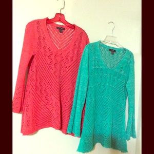 Two style &company sweaters L PL